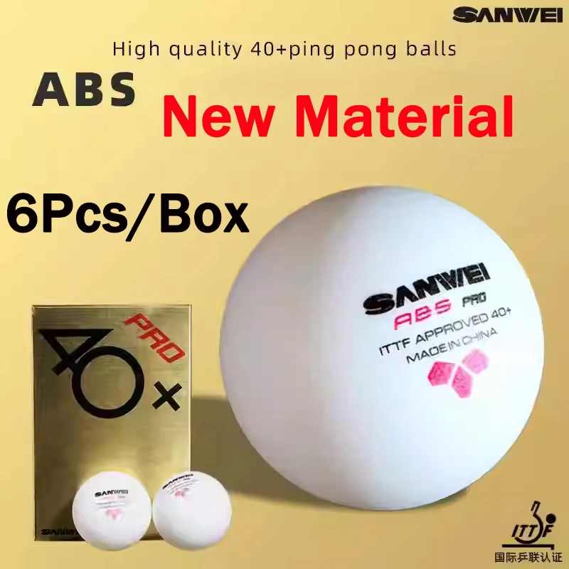 Table Tennis Olympics - 6 unidades/caja, pelotas de tenis de