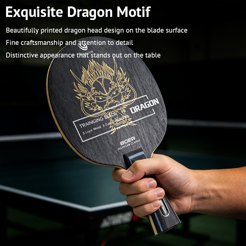 Pala de Tenis de Mesa BOER DRA - Table Tennis Loki reseña y precio