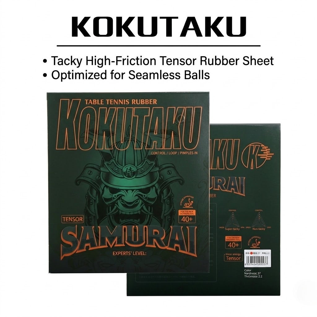 Juego de Gomas Kokutaku Sakura - Table Tennis Racket reseña y precio