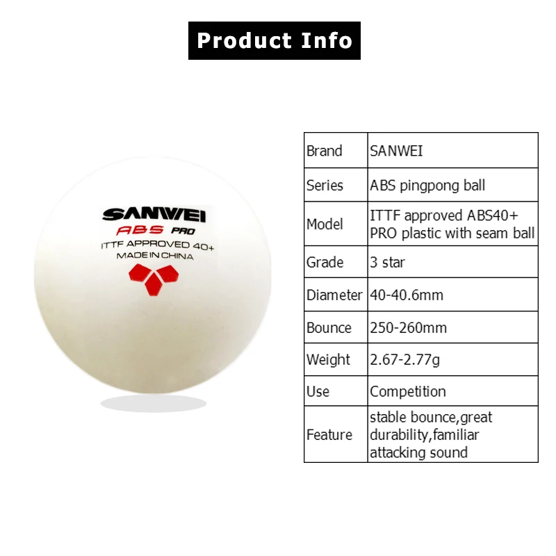 6 unidades/caja, pelotas de te - Table Tennis Olympics reseña y precio